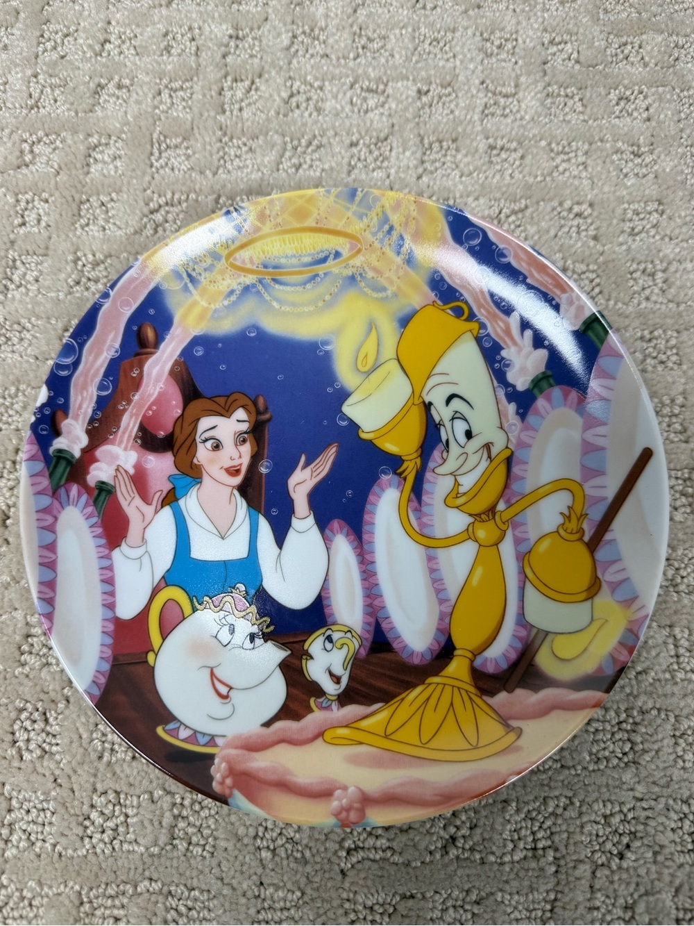Be Our Guest Disney’s Beauty And The Beast Collector Plate